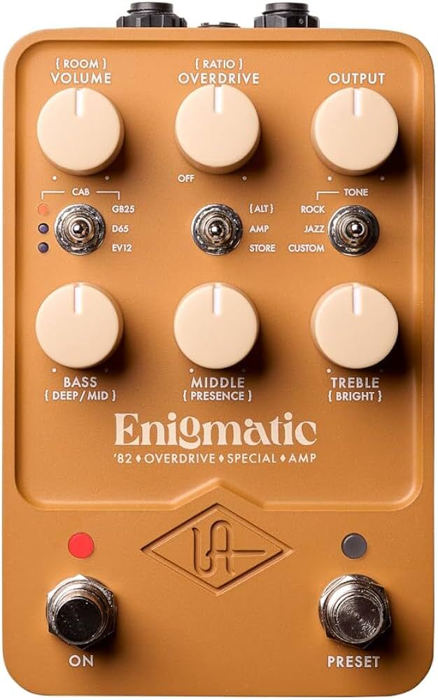 Universal Audio Uafx Enigmatic '82 Overdrive Special Amp - Gitarrenverstärker-Modellierungssimulation - Main picture