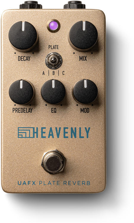 Universal Audio Uafx Heavenly Plate Reverb - Reverb/Delay/Echo Effektpedal - Main picture