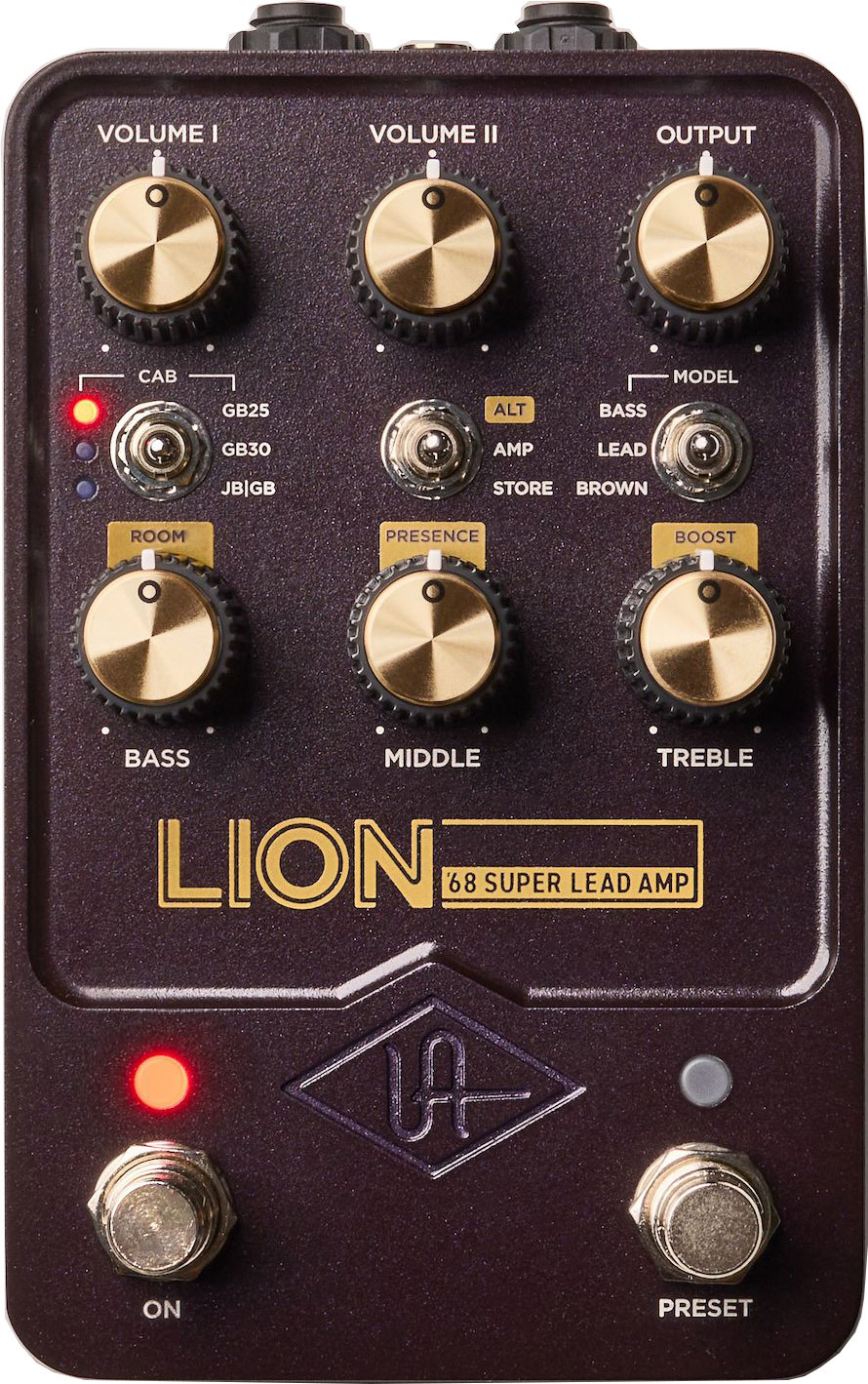 Universal Audio Uafx Lion 68 Super Lead Amp - Gitarrenverstärker-Modellierungssimulation - Main picture