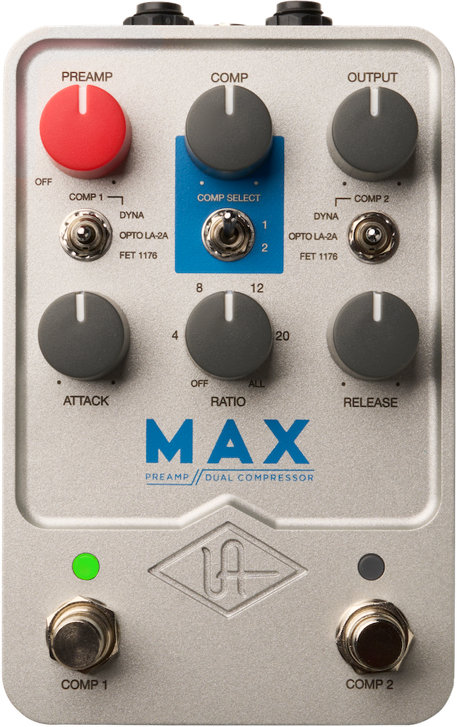 Universal Audio Uafx Max Preamp & Dual Compressor - Kompressor/Sustain/Noise gate Effektpedal - Main picture