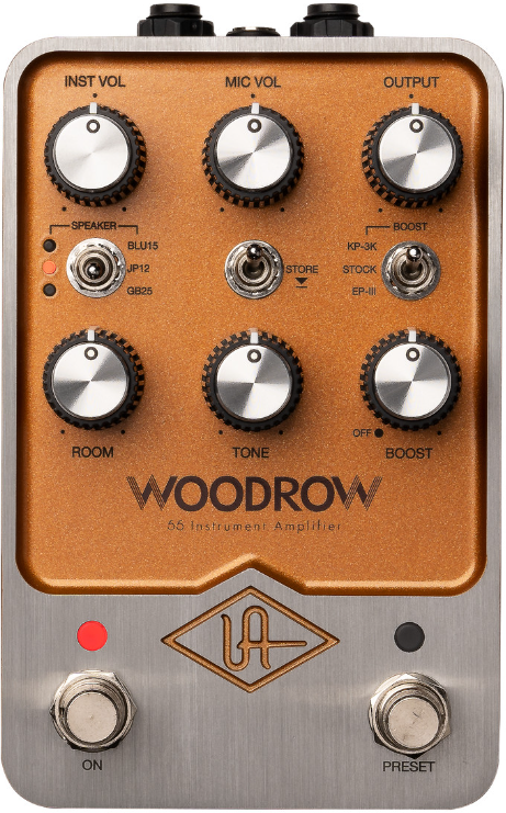 Universal Audio Uafx Woodrow '55 Instrument Amplifier - Gitarrenverstärker-Modellierungssimulation - Main picture