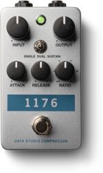 Kompressor/sustain/noise gate effektpedal Universal audio UAFX 1176 STUDIO COMPRESSOR