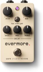 Reverb/delay/echo effektpedal Universal audio UAFX EVERMORE STUDIO REVERB