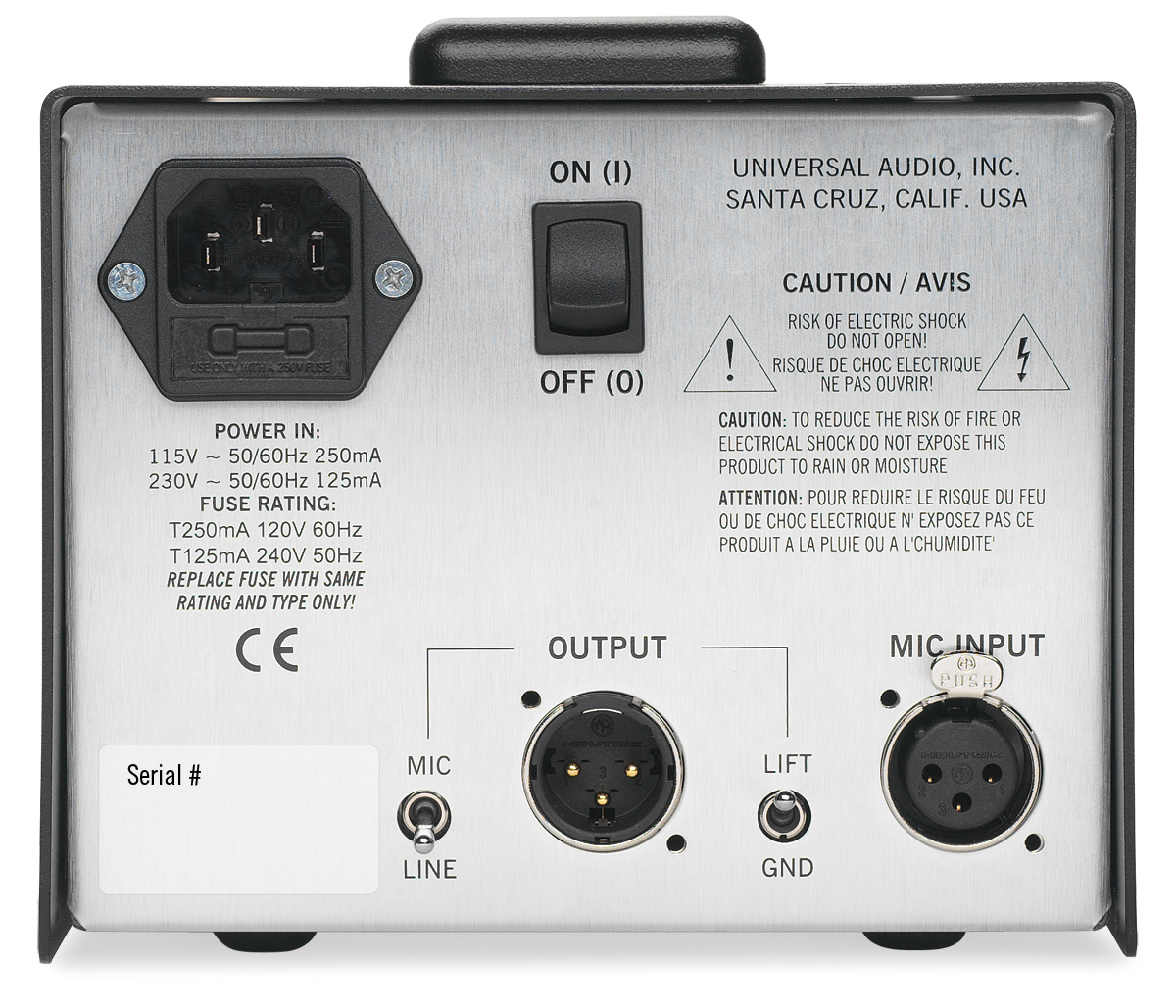 Universal Audio Solo 610a Lampes - Vorverstärker - Variation 1