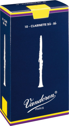 Vandoren Cr1025 Clarinette Sib N2.5 Boite De 10 - Blatt für Saxophon - Main picture