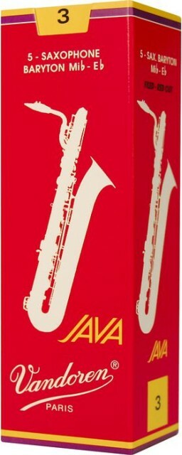 Vandoren Java Filed - Red Cut Boite De 5 Anches Saxophone Baryton N.3,5 - Blatt für Saxophon - Main picture