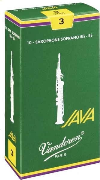 Vandoren Java Saxophone Soprano N°2.5 (box X10) - Blatt für Saxophon - Main picture