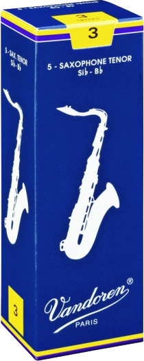 Vandoren Sr223 Sax Tenor No3 / Boite De 5 - Blatt für Saxophon - Main picture