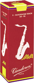 Vandoren Sr2725r Sax Tenor Java Red N2.5 / Boite De 5 - Blatt für Saxophon - Main picture
