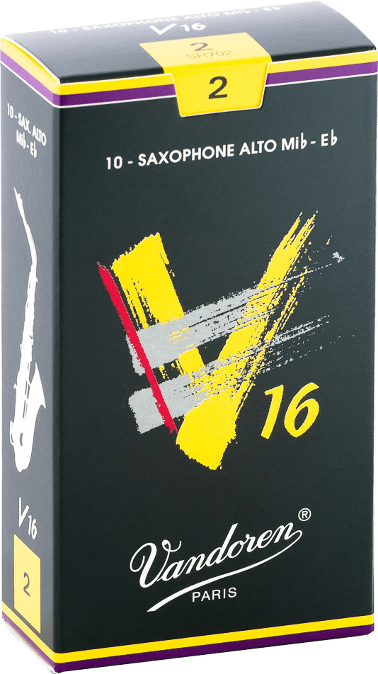 Vandoren V16 Boite De 10 Anches Saxophone Alto N.2 - Blatt für Saxophon - Main picture