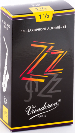 Vandoren Zz Boite De 10 Anches Saxophone Alto N.1,5 - Blatt für Saxophon - Main picture