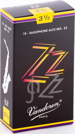 Vandoren Zz Boite De 10 Anches Saxophone Alto N.3.5 - Blatt für Saxophon - Main picture