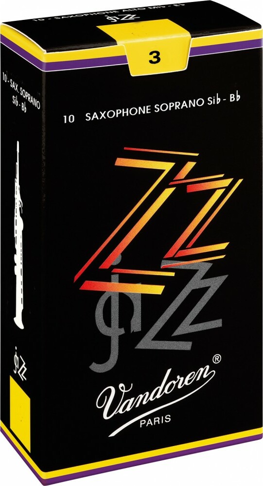 Vandoren Zz Boite De 10 Anches Saxophone Soprano N.3 - Blatt für Saxophon - Main picture