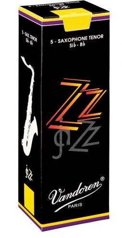 Blatt für saxophon Vandoren Box x5 ZZ Saxophone Tenor n°2