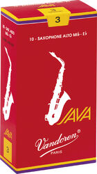 Blatt für saxophon Vandoren Java Saxophone Alto n°2.5 (Box x10)