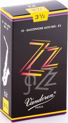 Blatt für saxophon Vandoren Box x5 ZZ Saxophone Alto n°3.5