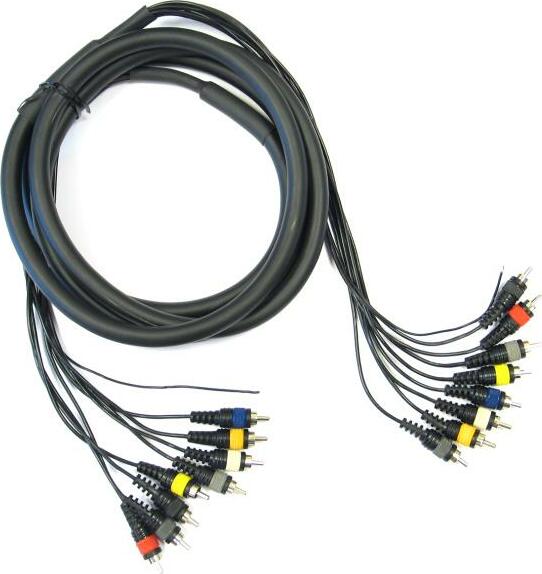 Verb Clb02 030 Octopaire Rca M M 3m - Multicore-Kabel - Main picture