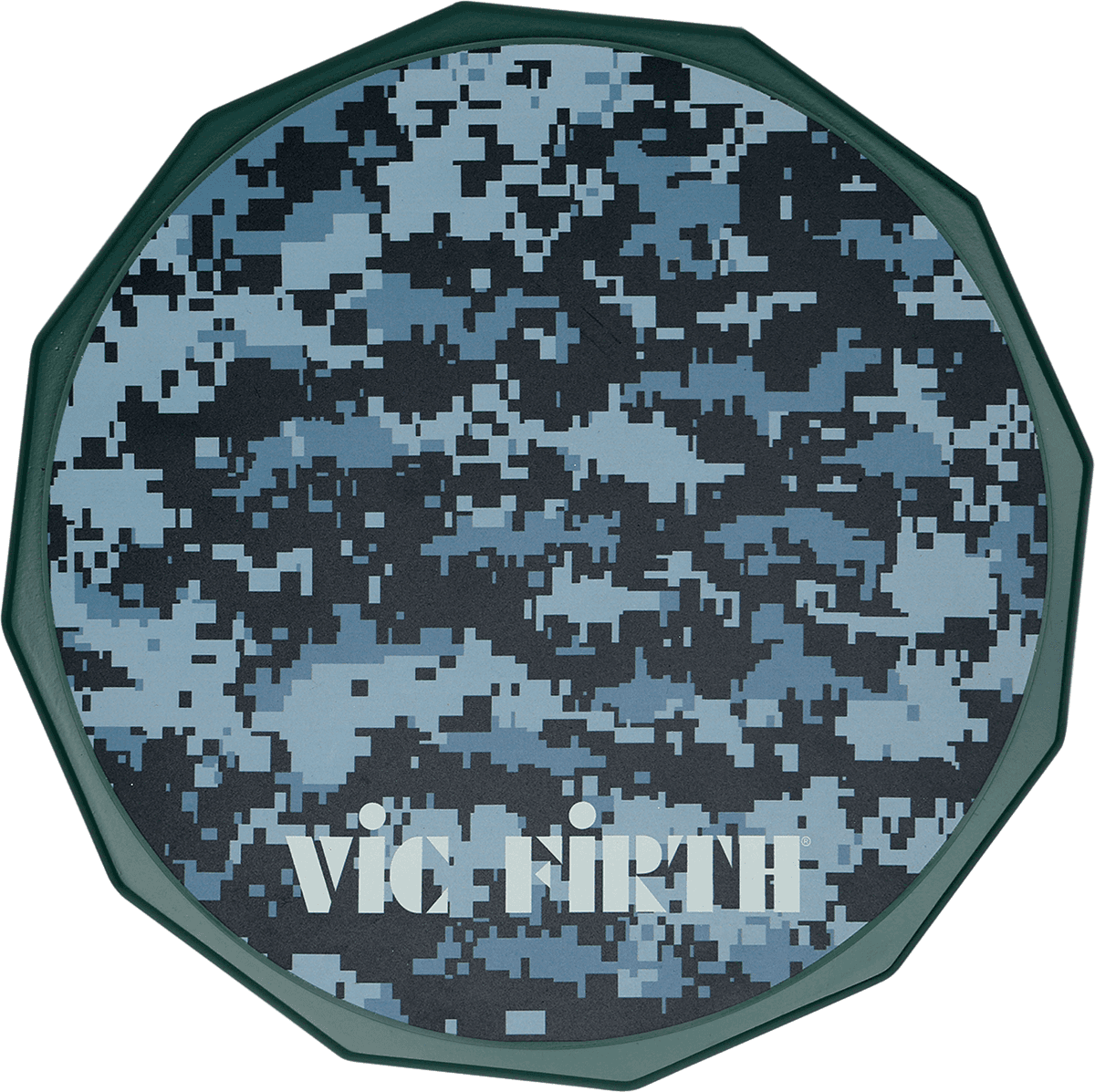 Vic Firth Bundle Pad 6 Camo + Stand - Ubungspad - Variation 2