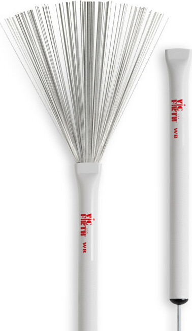 Vic Firth Wire Brush Wb White Metal - Schlagzeugbesen - Main picture