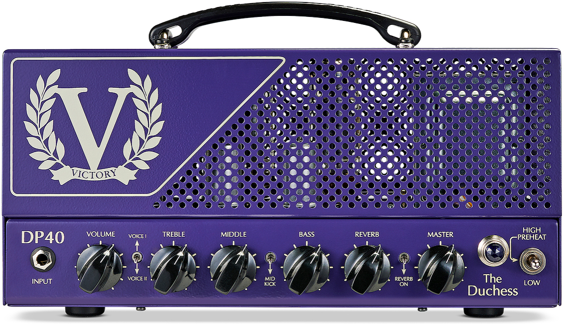 Victory Amplification Danish Pete Dp40 The Duchess Head 0,5/1,5/7/42w Purple - E-Gitarre Topteil - Main picture