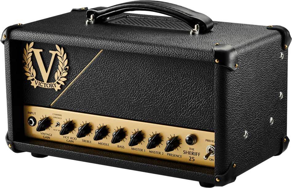 Victory Amplification Sheriff 25 Compact Head 25w El86/el84 - E-Gitarre Topteil - Main picture
