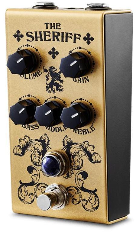 Overdrive/distortion/fuzz effektpedal Victory amplification V1 Sheriff