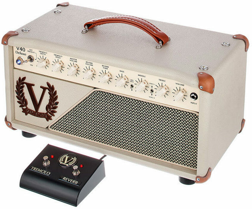 Victory Amplification V40h Deluxe Head 7/42w 1x12 - E-Gitarre Topteil - Main picture