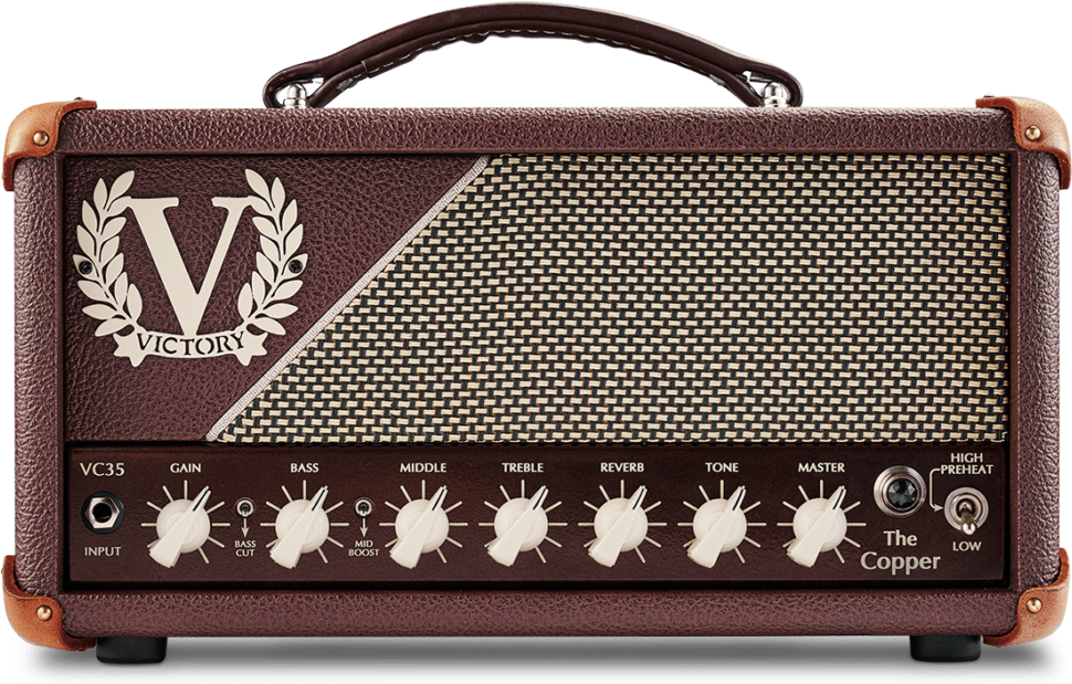 Victory Amplification Vc35 The Copper Compact Head 35w - E-Gitarre Topteil - Main picture