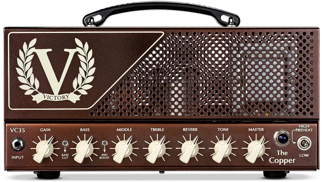 E-gitarre topteil Victory amplification VC35 The Copper Head