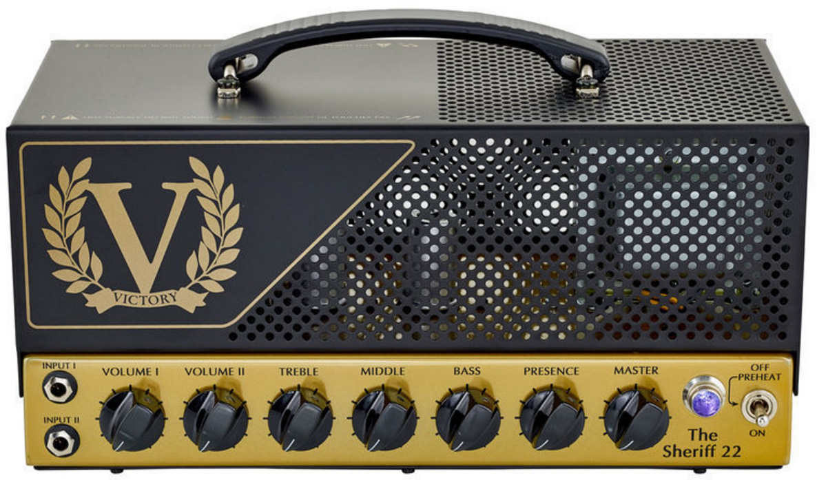 Egitarre topteil Victory amplification Sheriff 22