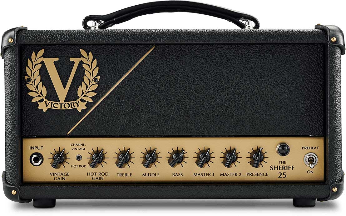 Victory Amplification Sheriff 25 Compact Head 25w El86/el84 - E-Gitarre Topteil - Variation 1