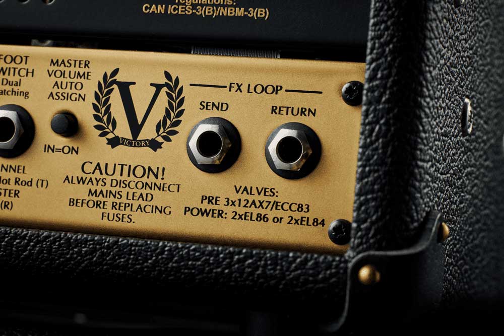 Victory Amplification Sheriff 25 Compact Head 25w El86/el84 - E-Gitarre Topteil - Variation 3