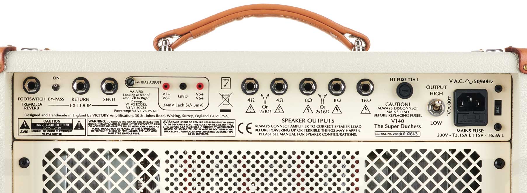Victory Amplification V140 Super Duchess Head 96w 6l6 - E-Gitarre Topteil - Variation 3