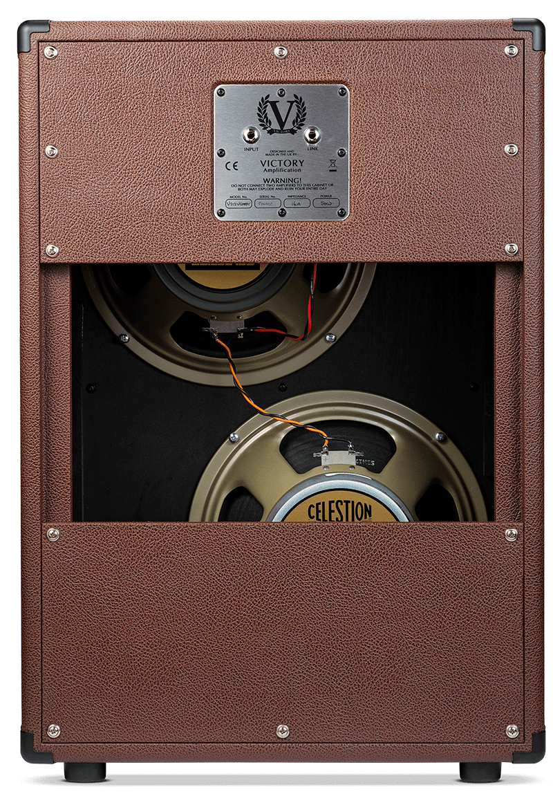 Victory Amplification V212-vb Speaker Cabinet Creamback 2x12 60w 16-ohms - Boxen für E-Gitarre Verstärker - Variation 1