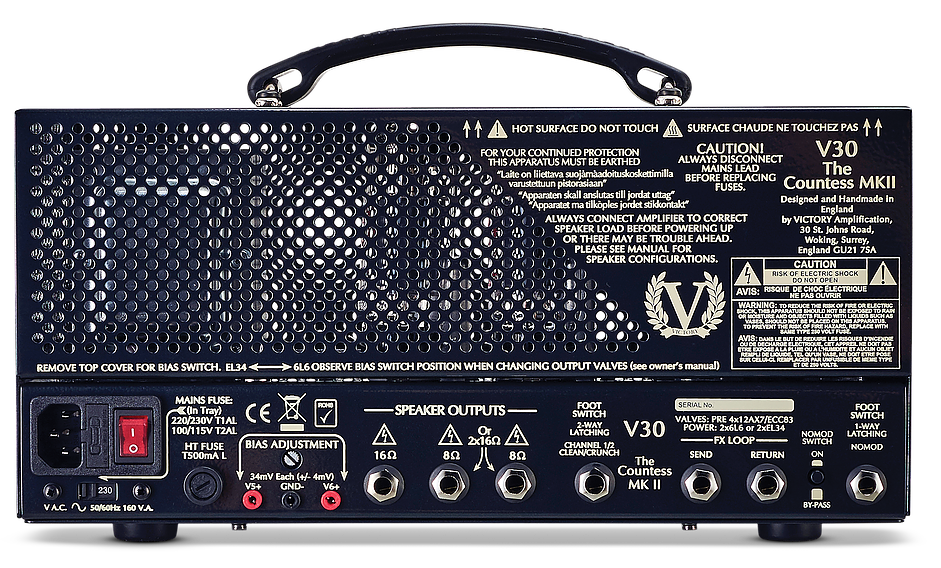 Victory Amplification V30h The Countess Head Mkii 6-42w - E-Gitarre Topteil - Variation 2