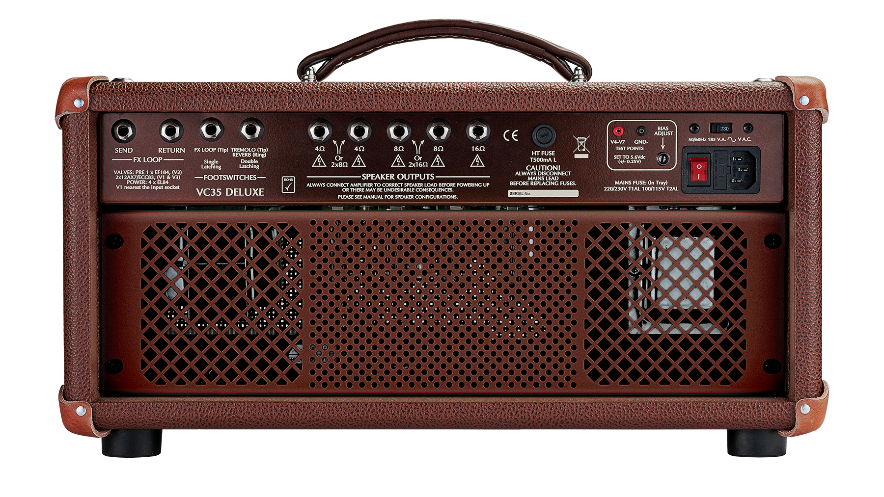 Victory Amplification Vc35 Head Deluxe 35w - E-Gitarre Topteil - Variation 2