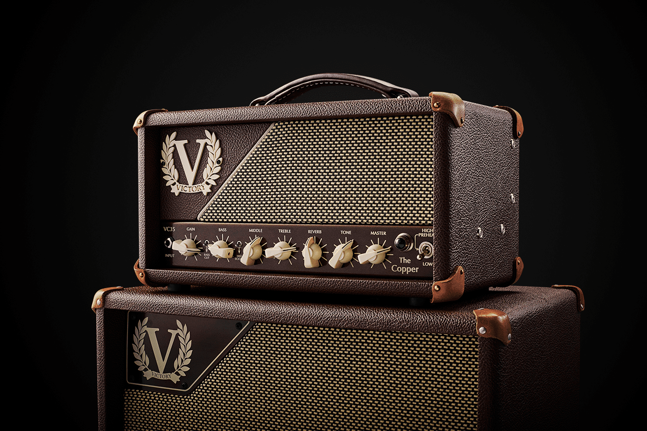 Victory Amplification Vc35 The Copper Compact Head 35w - E-Gitarre Topteil - Variation 1