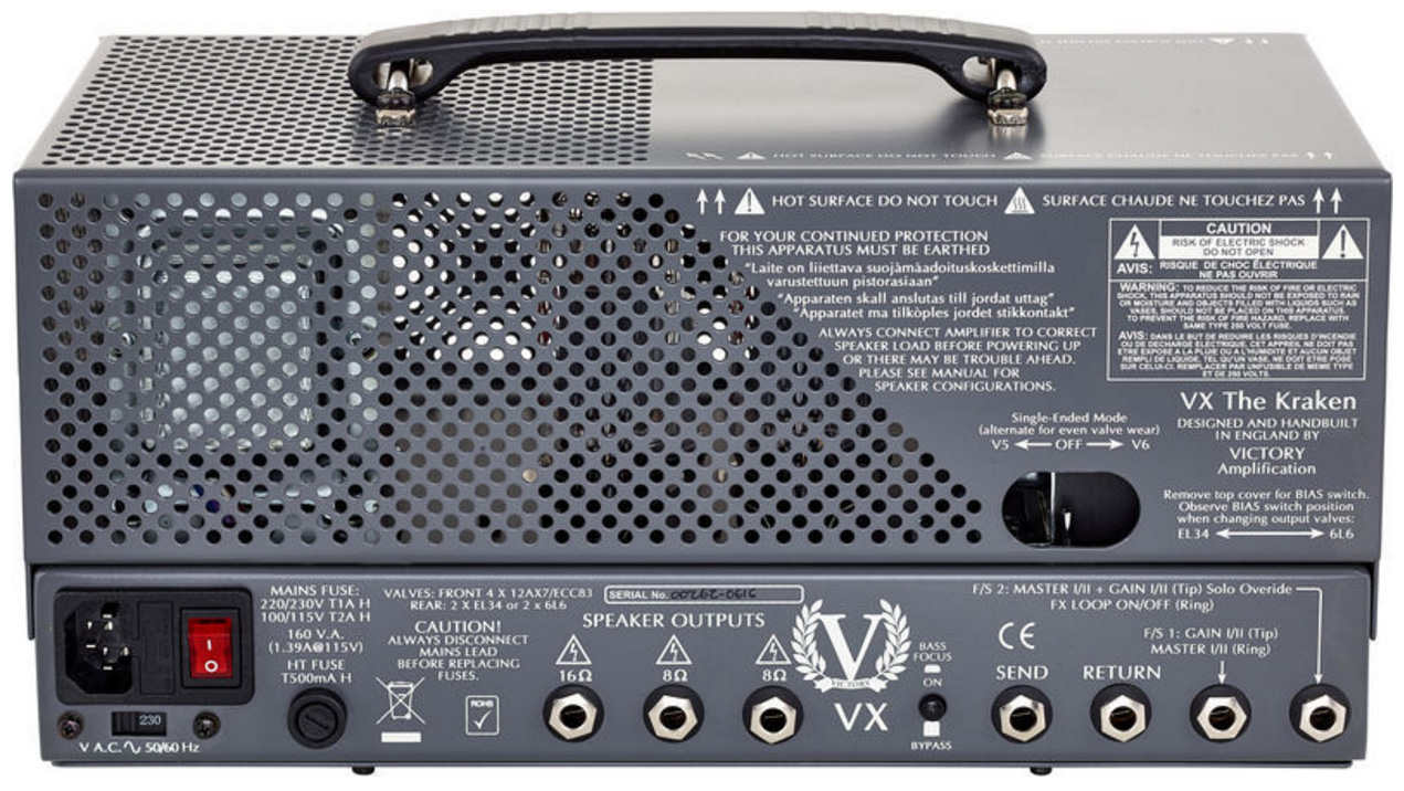 Victory Amplification Vx The Kraken Head - E-Gitarre Topteil - Variation 1