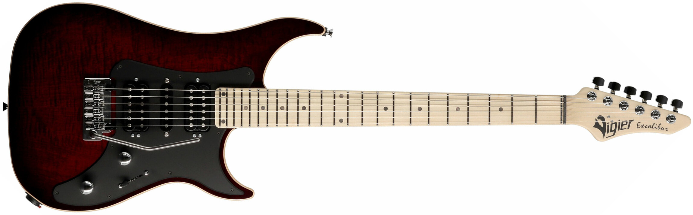 Vigier Excalibur Special Hsh Trem Mn - Deep Burgundy - E-Gitarre in Str-Form - Main picture