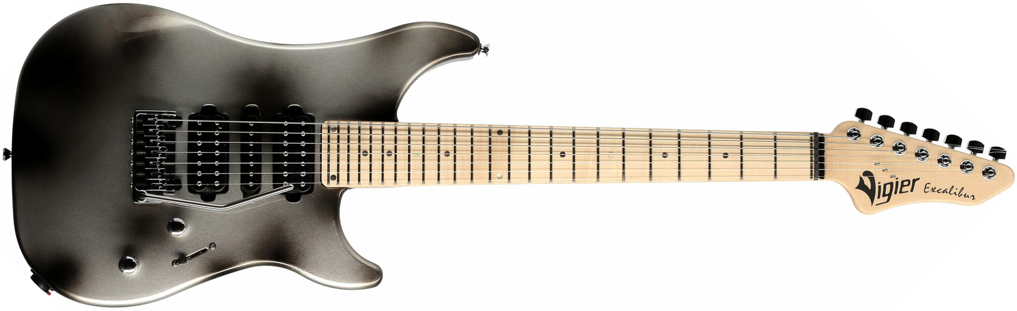 Vigier Excalibur Supra 7c Hsh Trem Mn - Urban Metal - 7-saitige E-Gitarre - Main picture