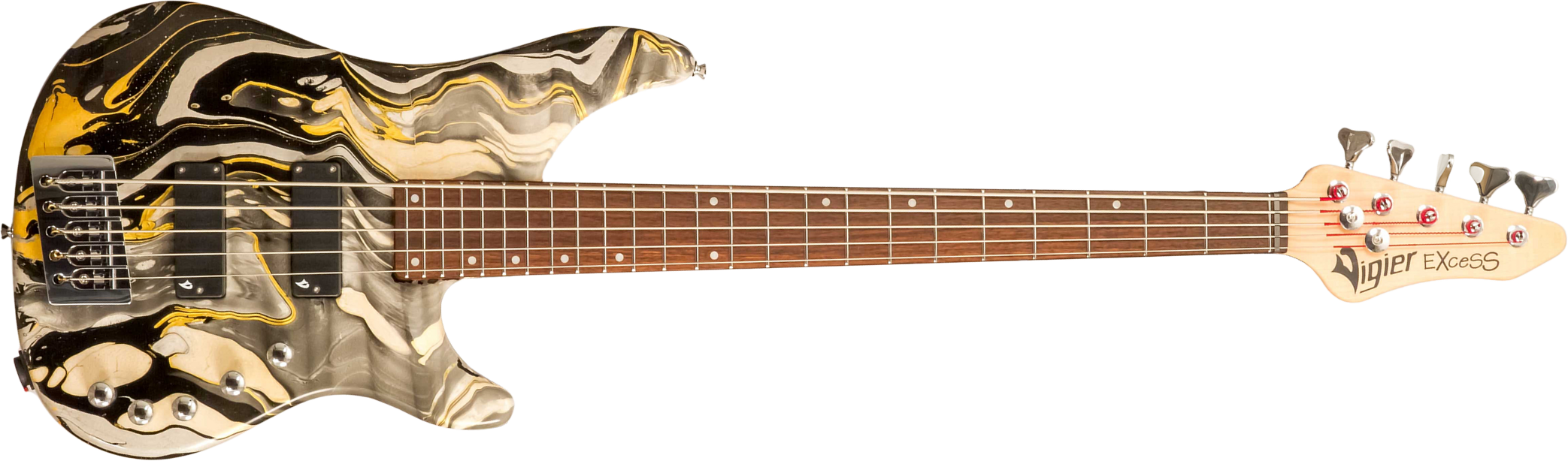 Vigier Excess Original 5c Active Rw - Rock Art - Solidbody E-bass - Main picture