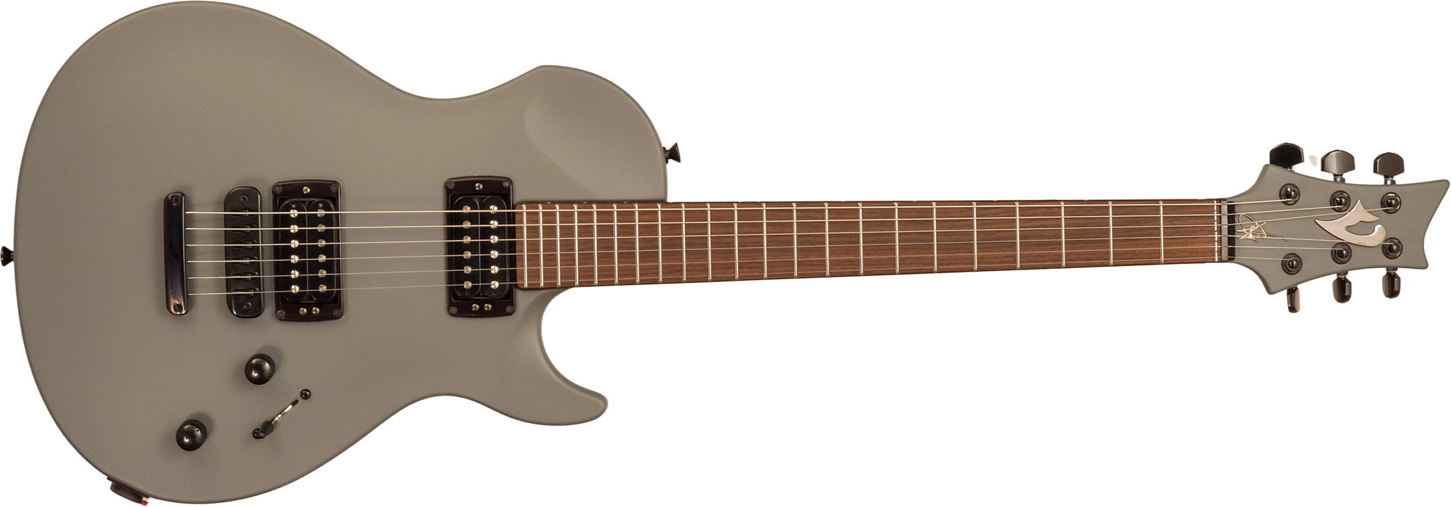 Vigier G.v. Rock 2h Ht Rw - Grey Matter - Single-Cut-E-Gitarre - Main picture