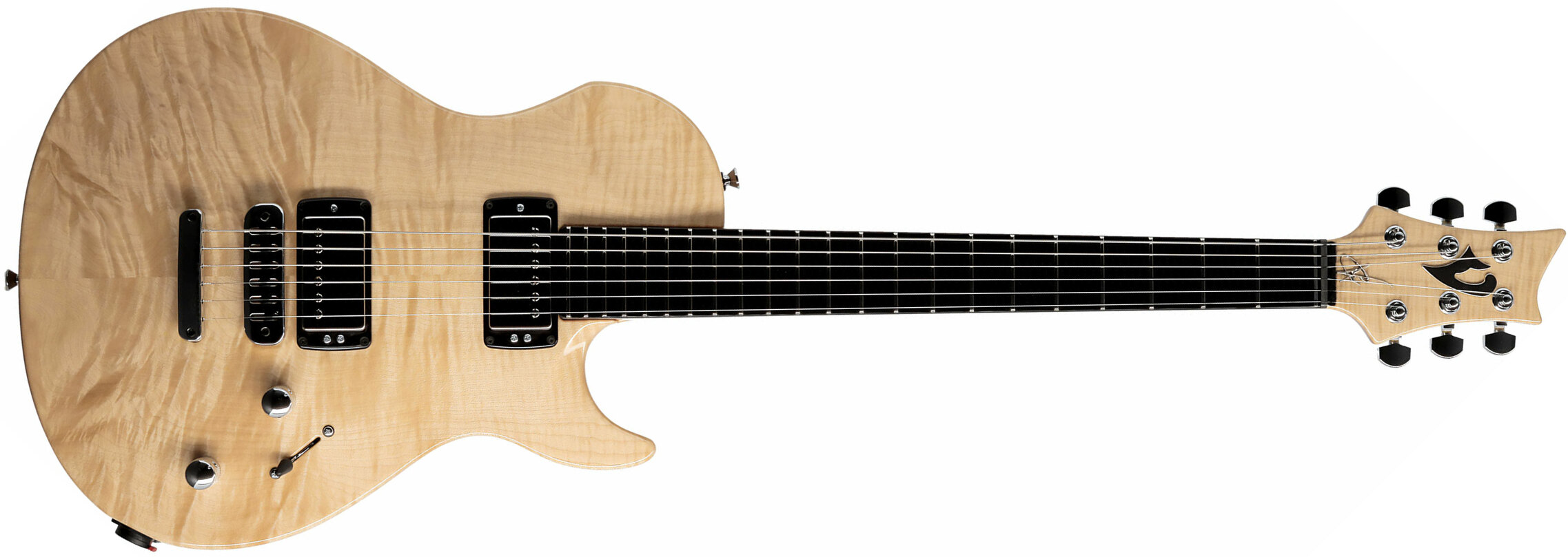 Vigier G.v. Wood 2h Ht Phe - Natural - Single-Cut-E-Gitarre - Main picture