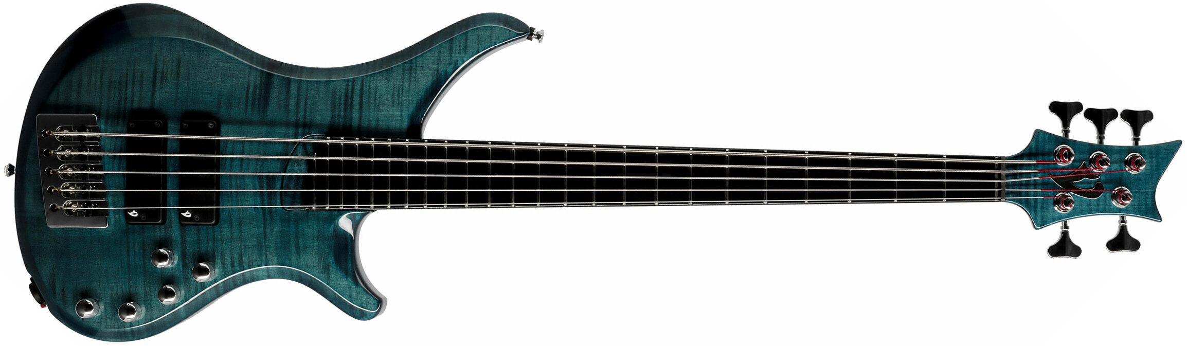 Vigier Passion Iv 5c Active Phe - Deep Blue - Solidbody E-bass - Main picture