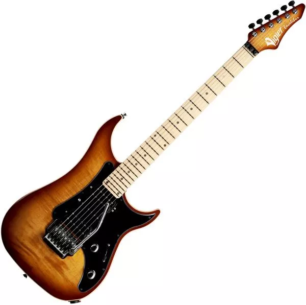 Solidbody e-gitarre Vigier                         Excalibur Custom HSH (MN) - Amber