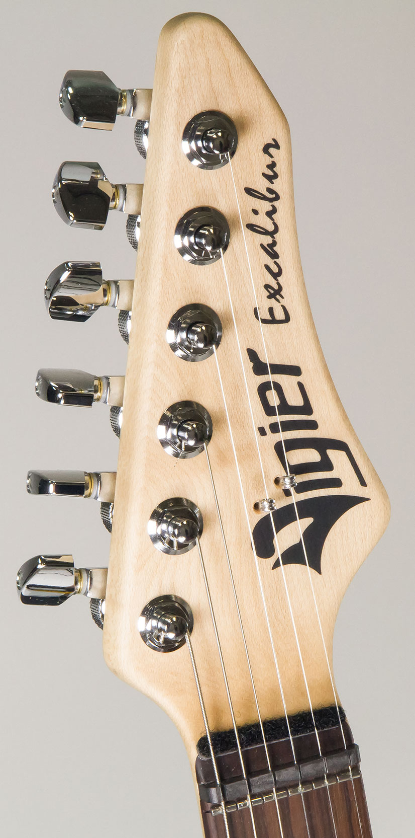 Vigier Excalibur Indus 2h Trem Rw - Textured Black - E-Gitarre in Str-Form - Variation 4