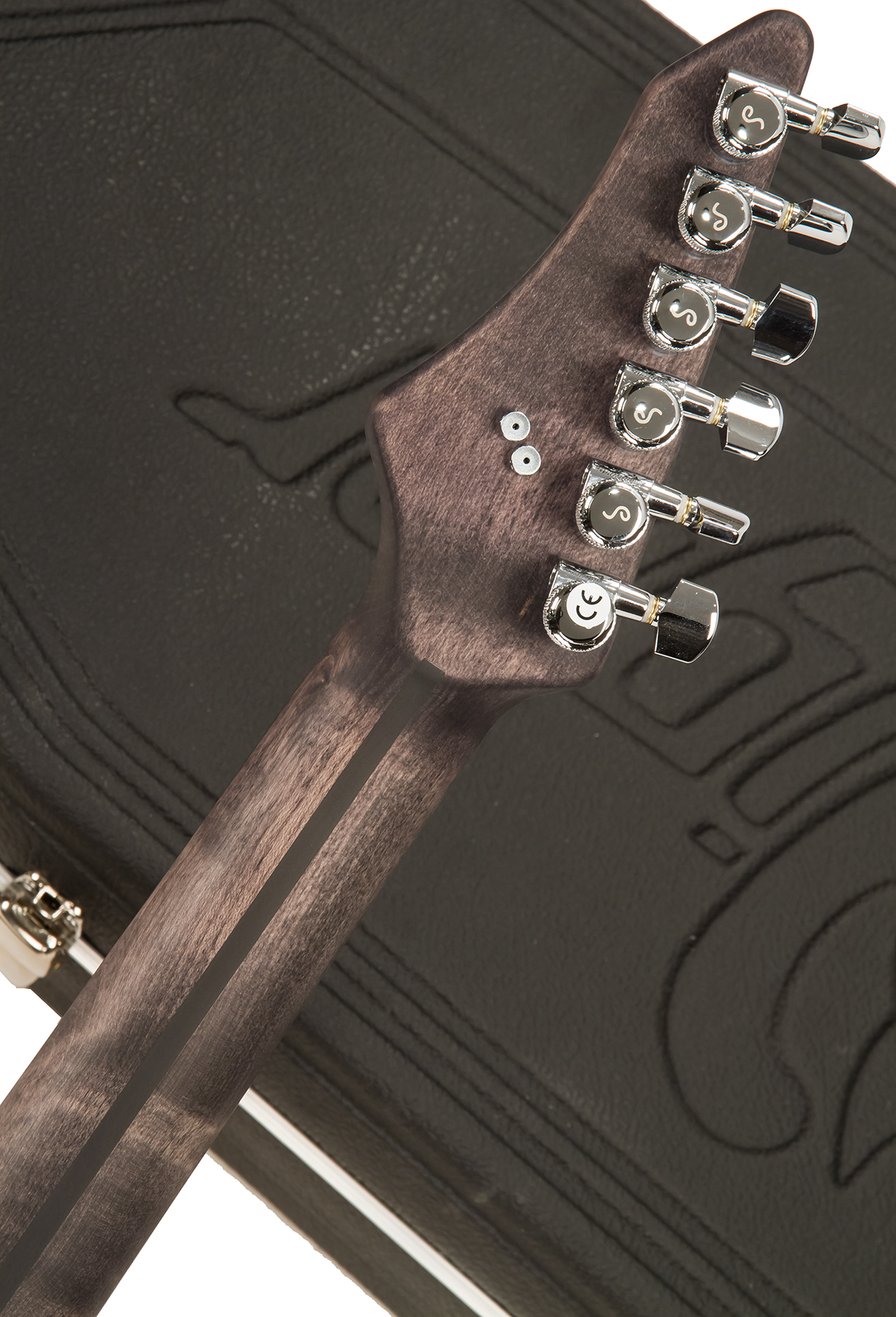 Vigier Excalibur Speciaal Hsh Trem Rw - Velour Noir - E-Gitarre aus Metall - Variation 5