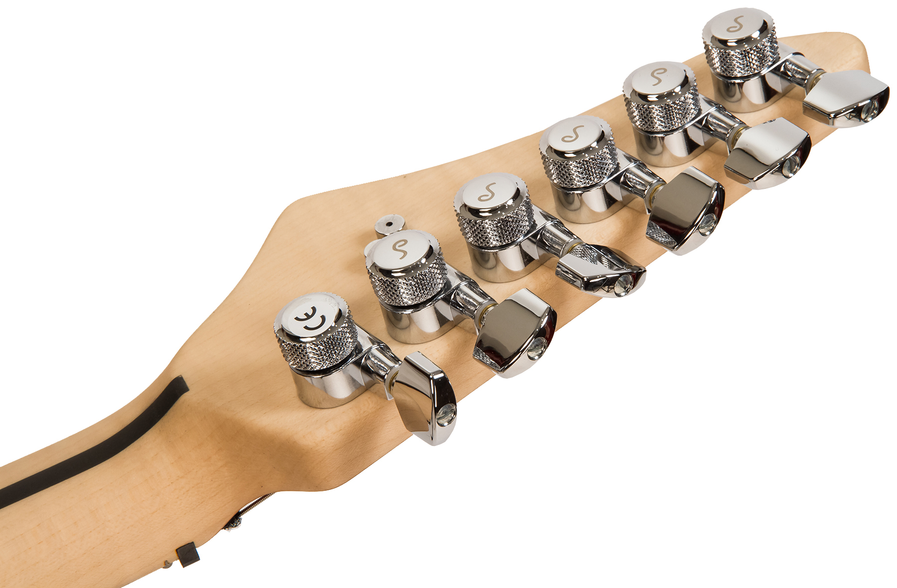 Vigier Excalibur Ultra Blues Hss Trem Mn - Amber - Double Cut E-Gitarre - Variation 5