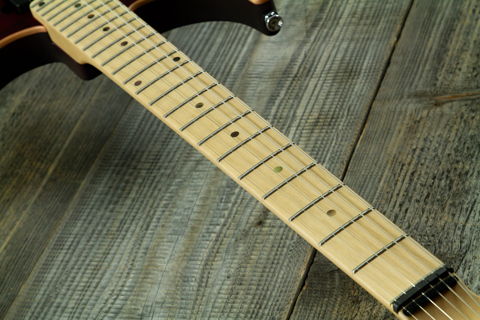 Vigier Excalibur Ultra Hsh Trem Mn - Double Ruby Fade Matte - E-Gitarre in Str-Form - Variation 4
