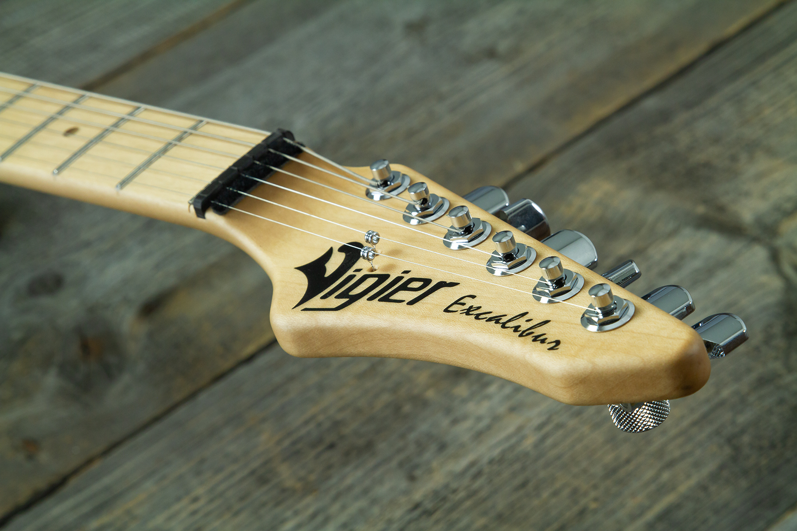 Vigier Excalibur Ultra Hsh Trem Mn - Double Ruby Fade Matte - E-Gitarre in Str-Form - Variation 5